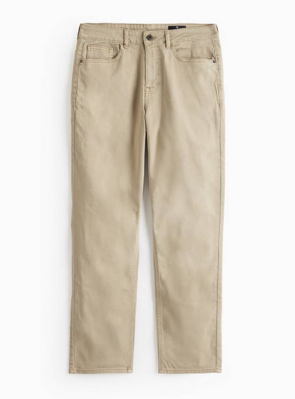 Light Green Garment Dye Denim Jeans 30R